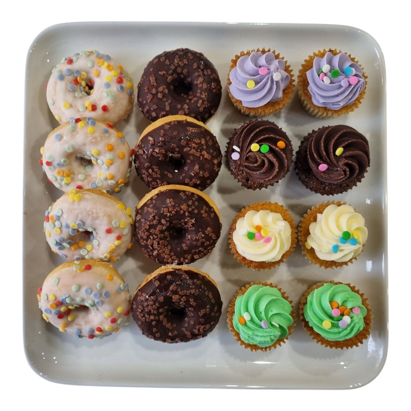 Baby Cupcakes & Mini Donuts - Box of 16