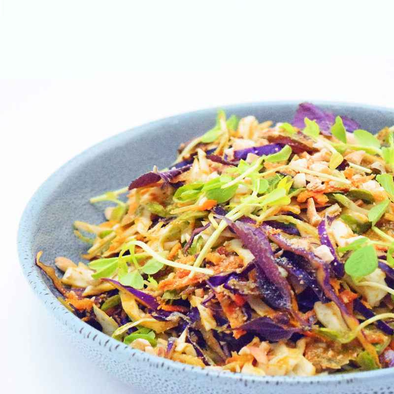 Asian Slaw Salad - Individual Bowl