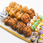 Easter Special - Hot Cross Buns & Mini Cupcakes Mixed Box