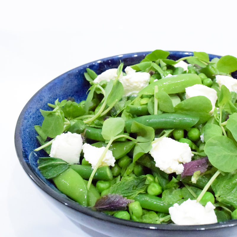 Green Beans and Sugar Snap Salad